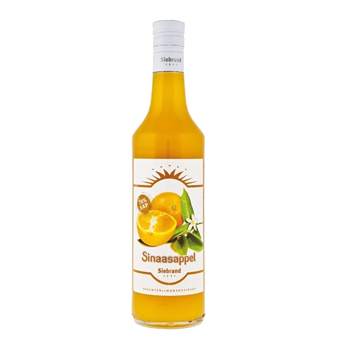 Siebrand Vruchtenlimonadesiroop Sinaasappel